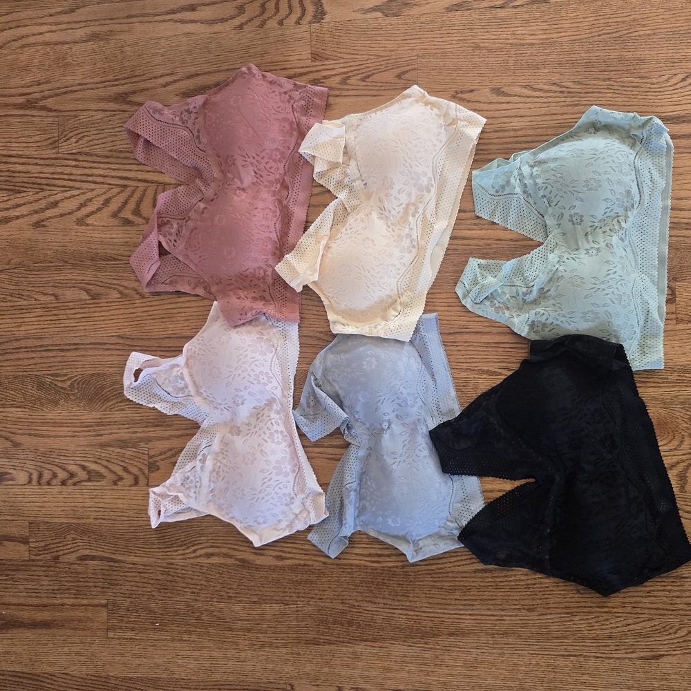 Lace Bralette Set in Multiple Colors